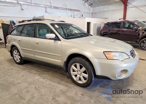 2006 Subaru Legacy Outback 2.5I Limited z USA, uszkodzony, nr VIN 4S4BP62C467320030